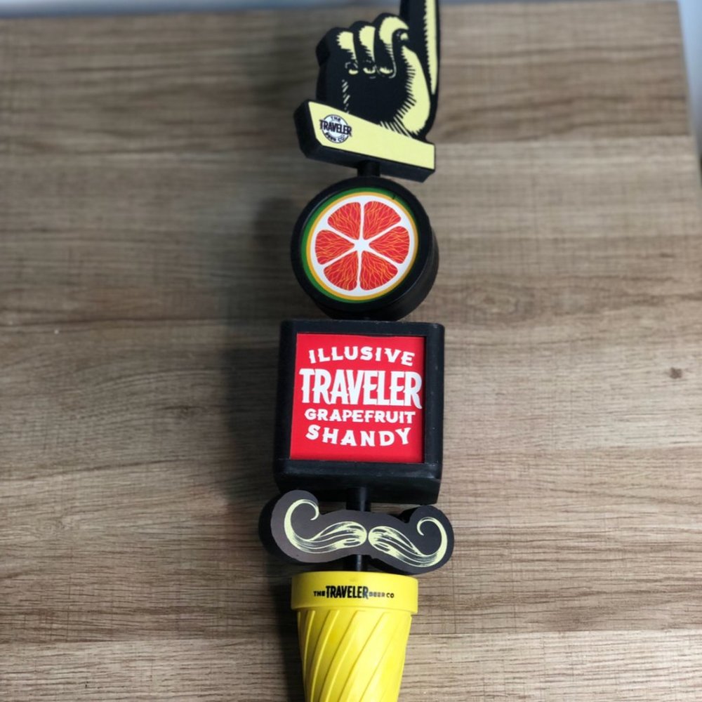Traveler Beer Co. Grapefruit Shandy Beer Tap